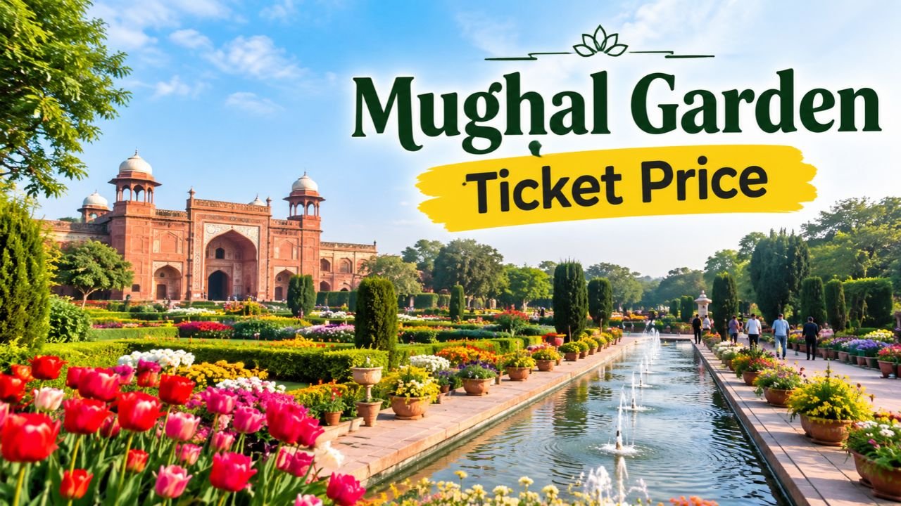 Mughal Garden Ticket Price